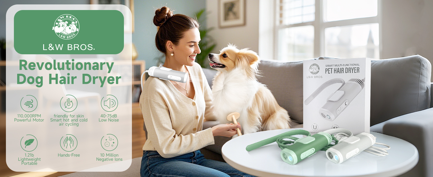 お手入れ・トリミング用品 Dos Hands-Free Dryer DUZ Hands Free Dryer